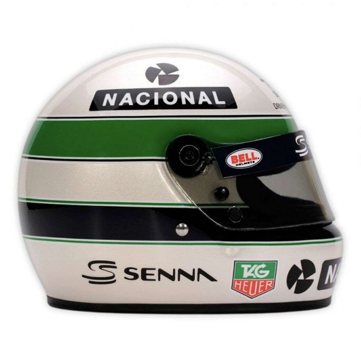 AyrtonSenna｜1/2スケール アイルトン・セナ 30 Years Legacy ヘルメット｜模型