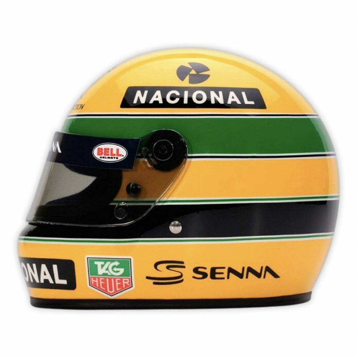 AyrtonSenna｜1/2スケール アイルトン・セナ 30 Years Legacy ヘルメット｜模型