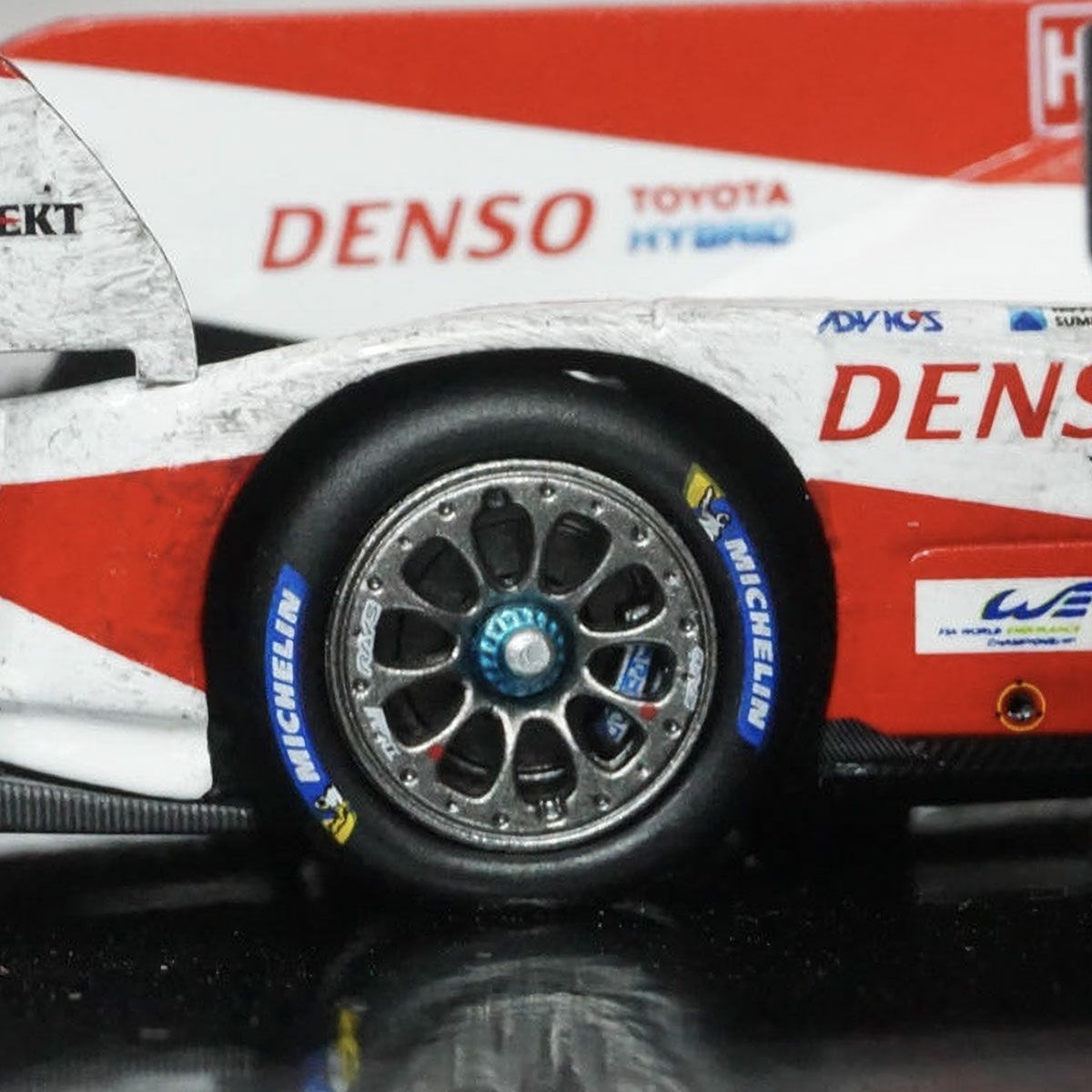 GR｜1/43 スパーク TY13143JWM GAZOO Racing特注 トヨタ TS050 ハイブリッド ルマン 24H 2018 #7 / #8 ウェザリング｜模型
