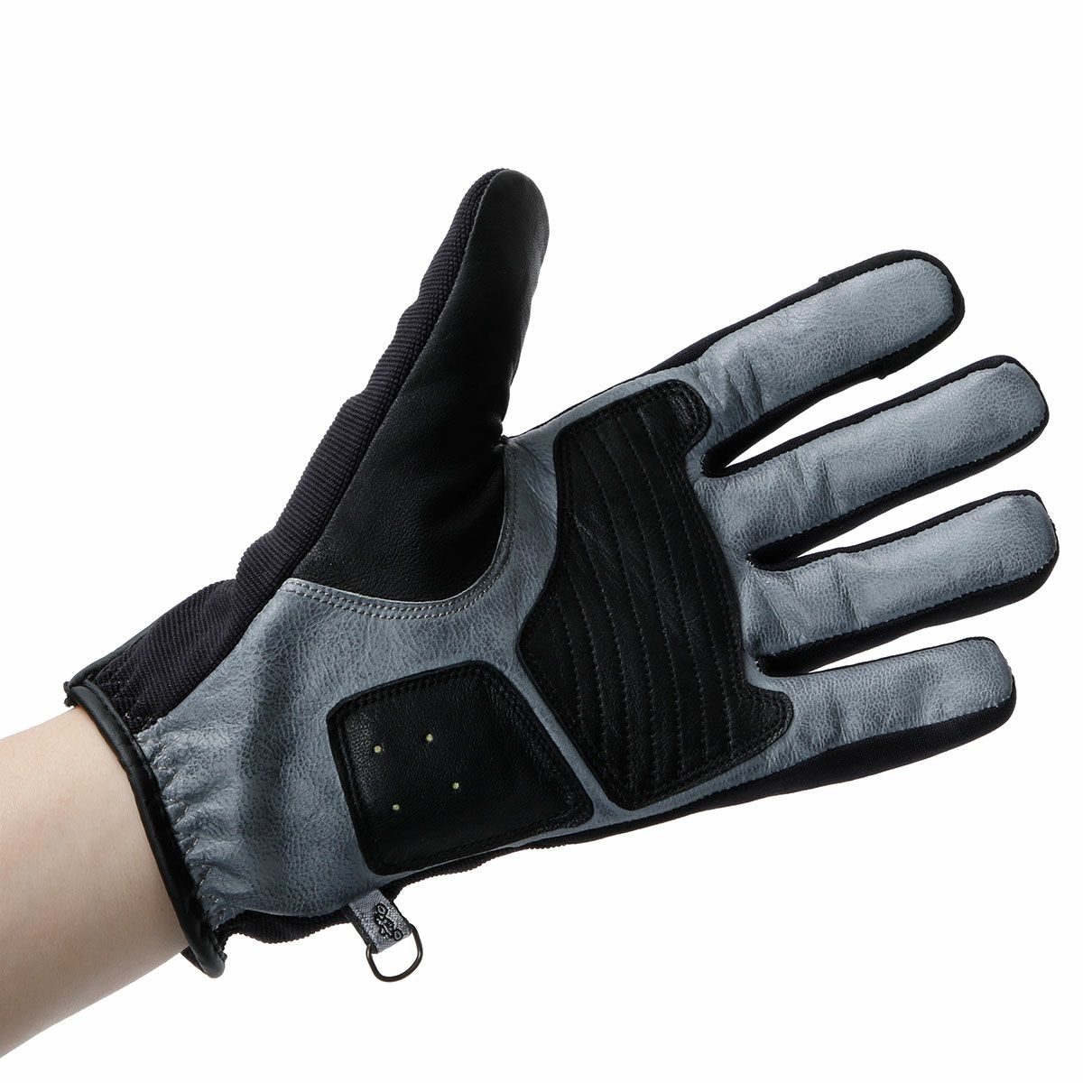 helstons｜ジャズ ウィンター グローブ｜ウィンター｜ブラック×グレー