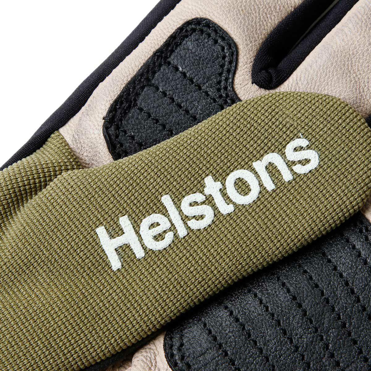 helstons｜ジャズ ウィンター グローブ｜ウィンター｜カーキ×ベージュ