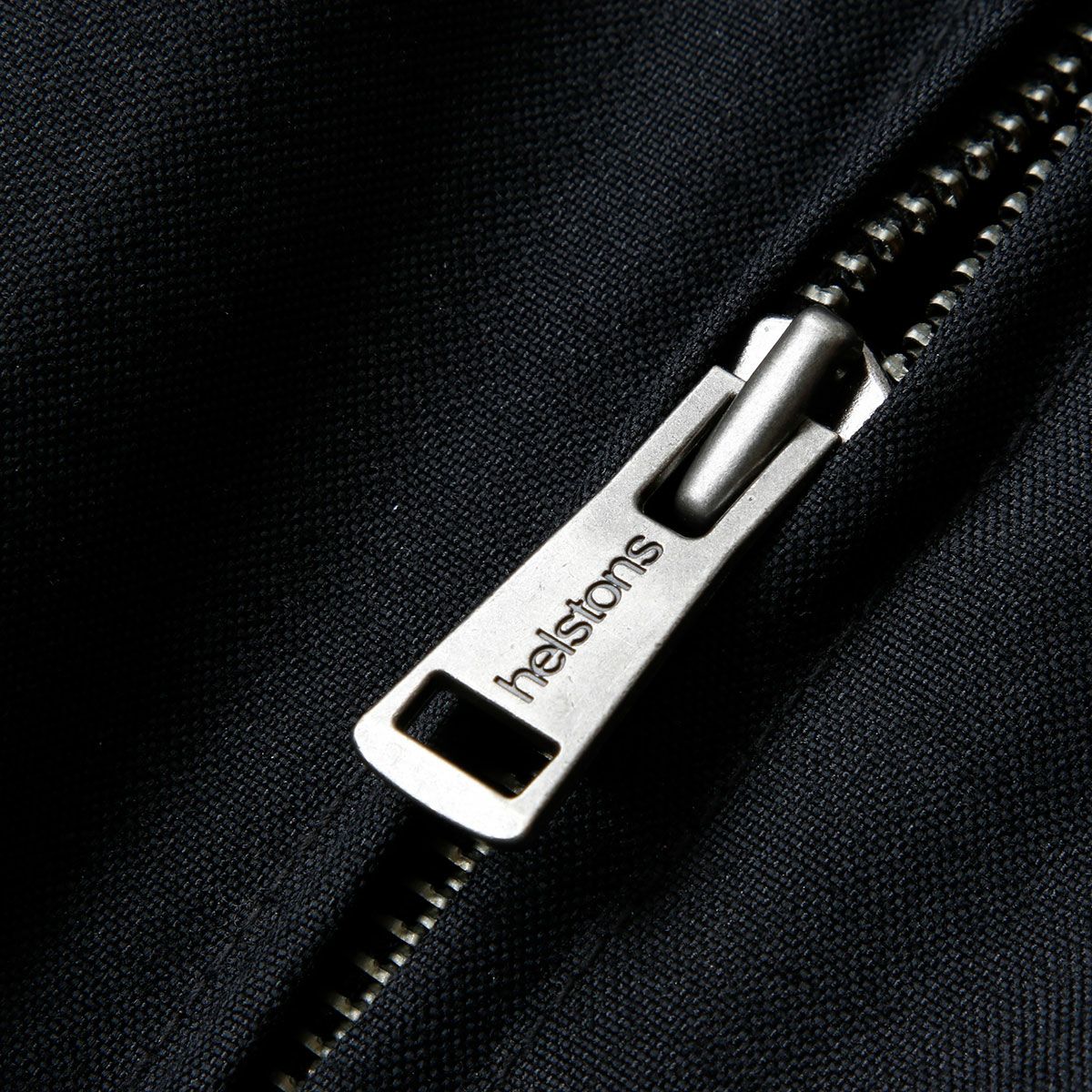 helstons｜Vシリーズ テキスタイル ジャケット｜ファブリック｜ブラック×ブラック