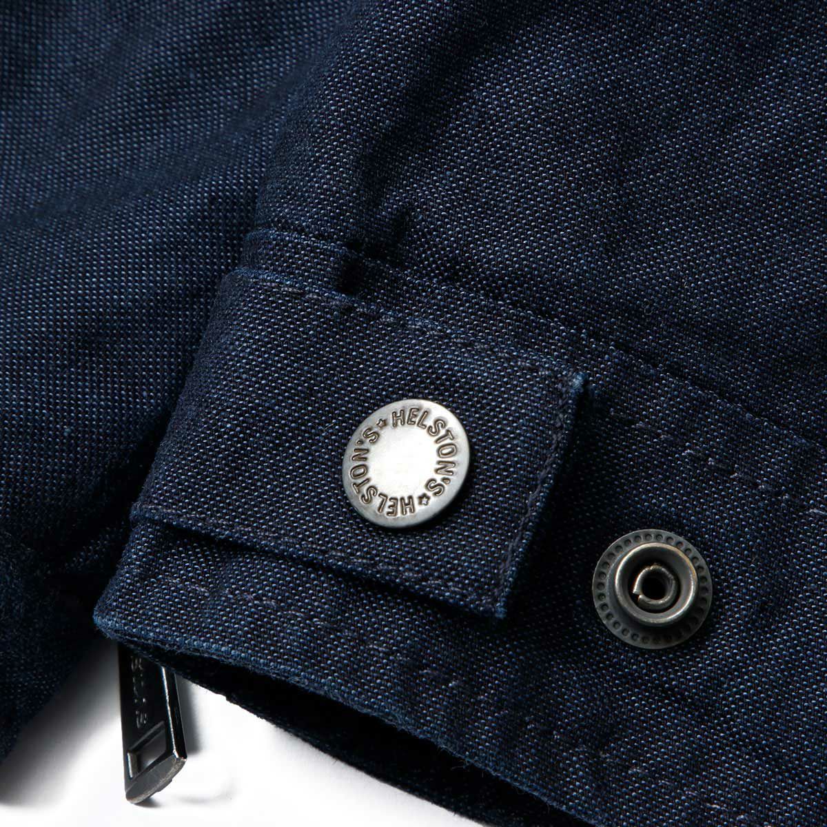 helstons｜バルカン テキスタイル ジャケット｜ファブリック｜ブルー