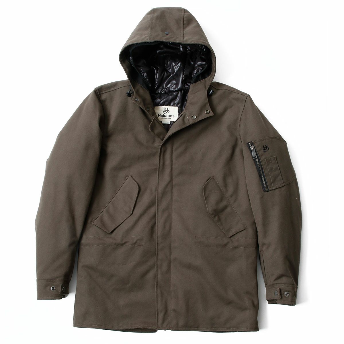 helstons｜モッズ パーカー｜ファブリック