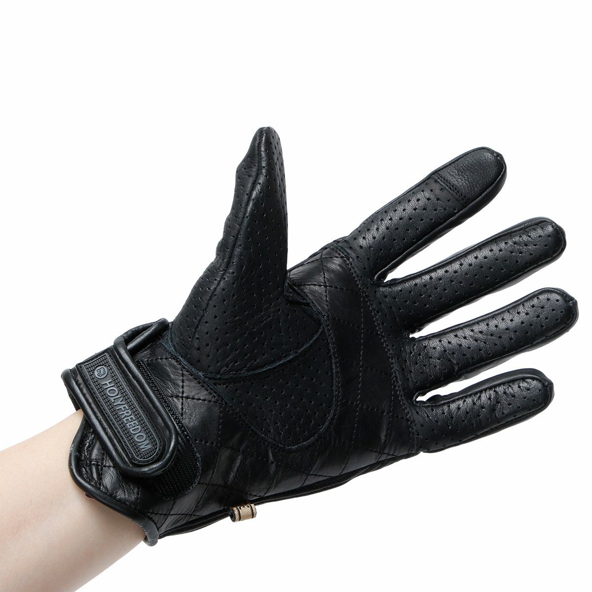 HolyFreedom｜ブリット グローブ｜3シーズン｜ブルー｜モデル着用