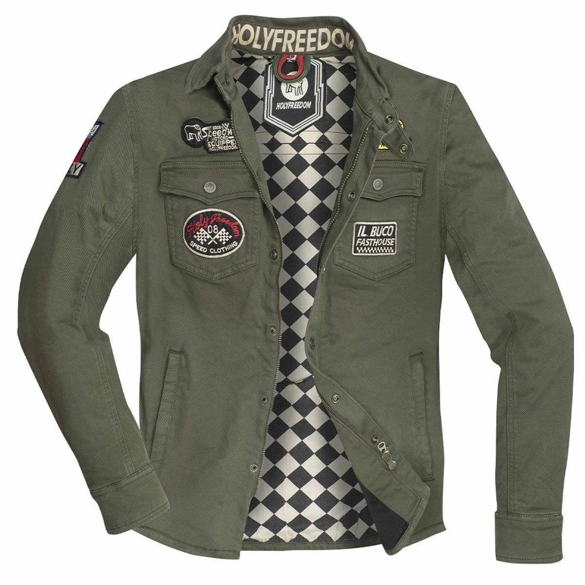 HolyFreedom｜リューテナント ジャケット｜ファブリック｜オリーブ