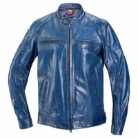 HolyFreedom｜ゼロ サマー ジャケット｜レザー｜ブルー