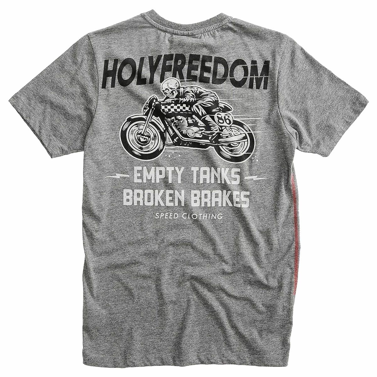 HolyFreedom｜ゴーストライダー Tシャツ｜グレー
