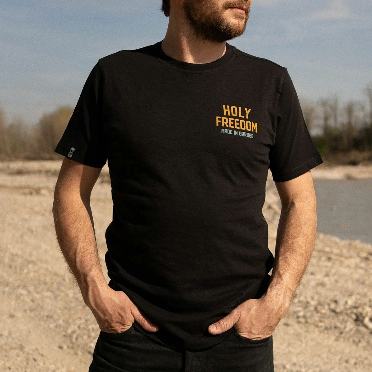 HolyFreedom｜タイガー Tシャツ｜ブラック