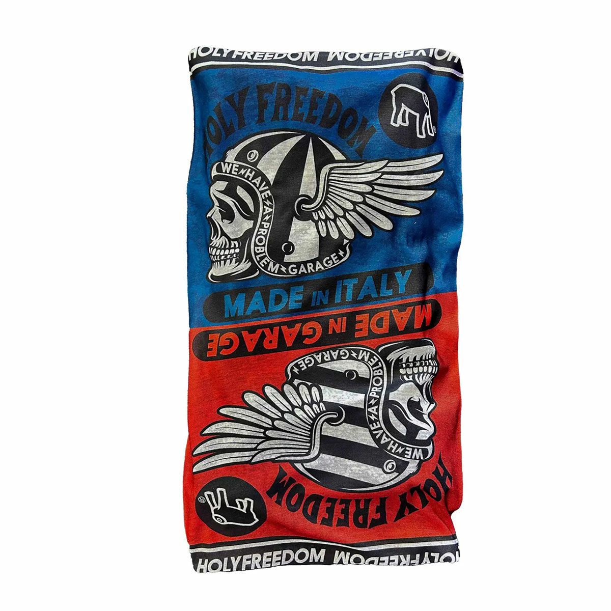 HolyFreedom｜プリマロフト マルチ ファンクション チューブ｜ネックカバー｜POKER SKULL