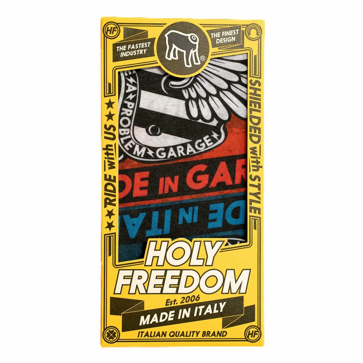 HolyFreedom｜プリマロフト マルチ ファンクション チューブ｜ネックカバー｜POKER SKULL