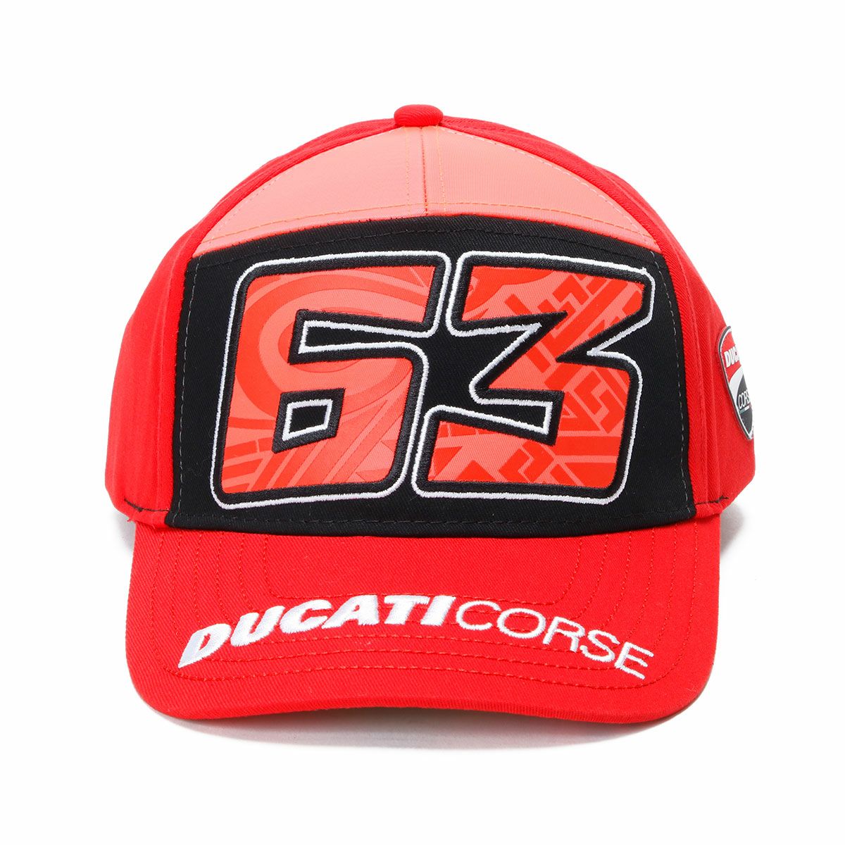 Moto GP Collection｜バニャイア ミッドバイザー ドゥカティ キャップ｜帽子｜レッド