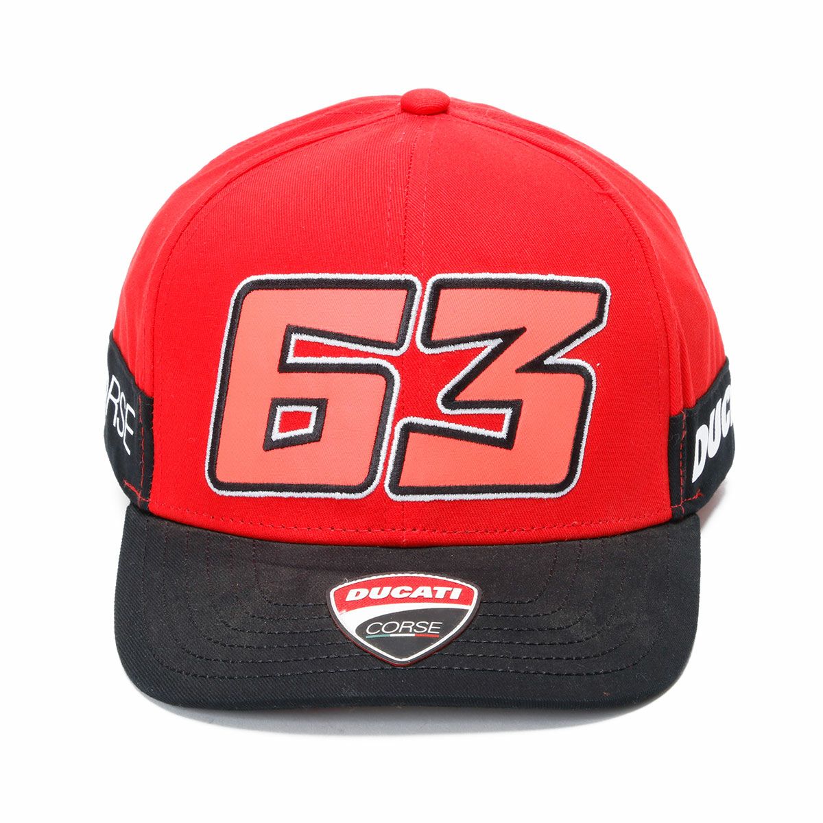 Moto GP Collection｜バニャイア ミッドバイザー デュアルキャップ｜帽子｜レッド