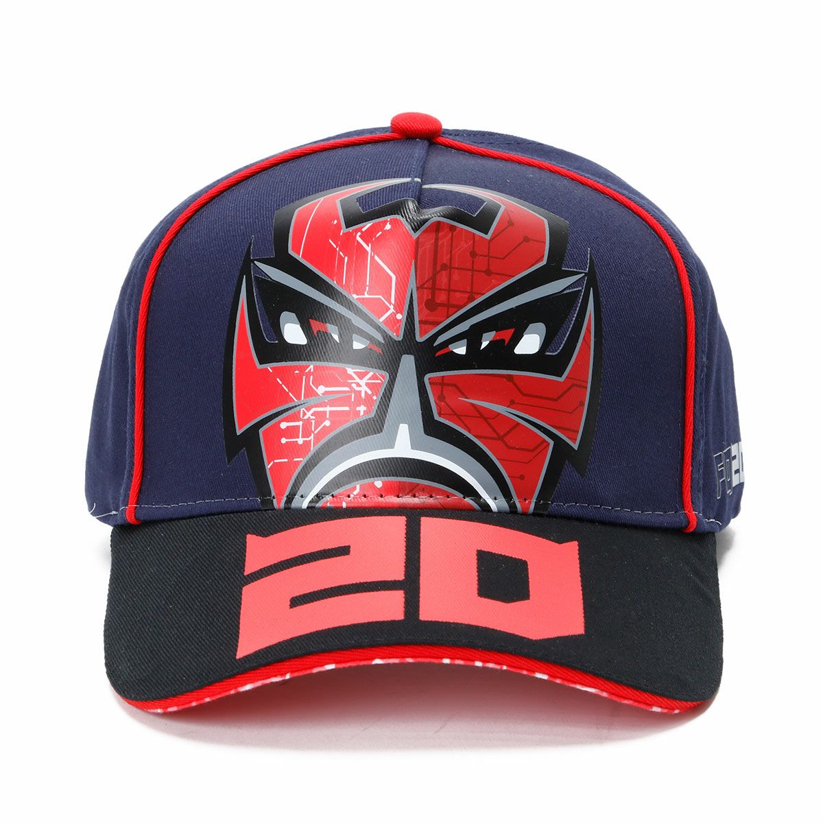 Moto GP Collection｜クアルタラロ ベースボール ビッグ ディアブロ キャップ｜帽子｜ブルー