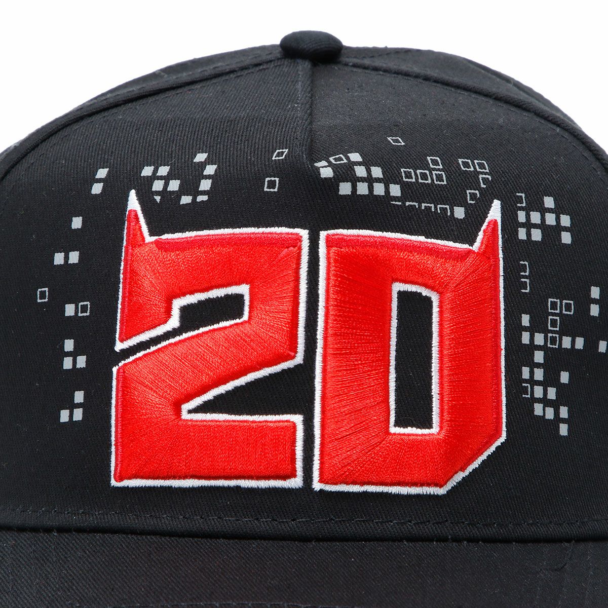 Moto GP Collection｜クアルタラロ モンスター ミッドバイザーキャップ｜帽子｜ブラック