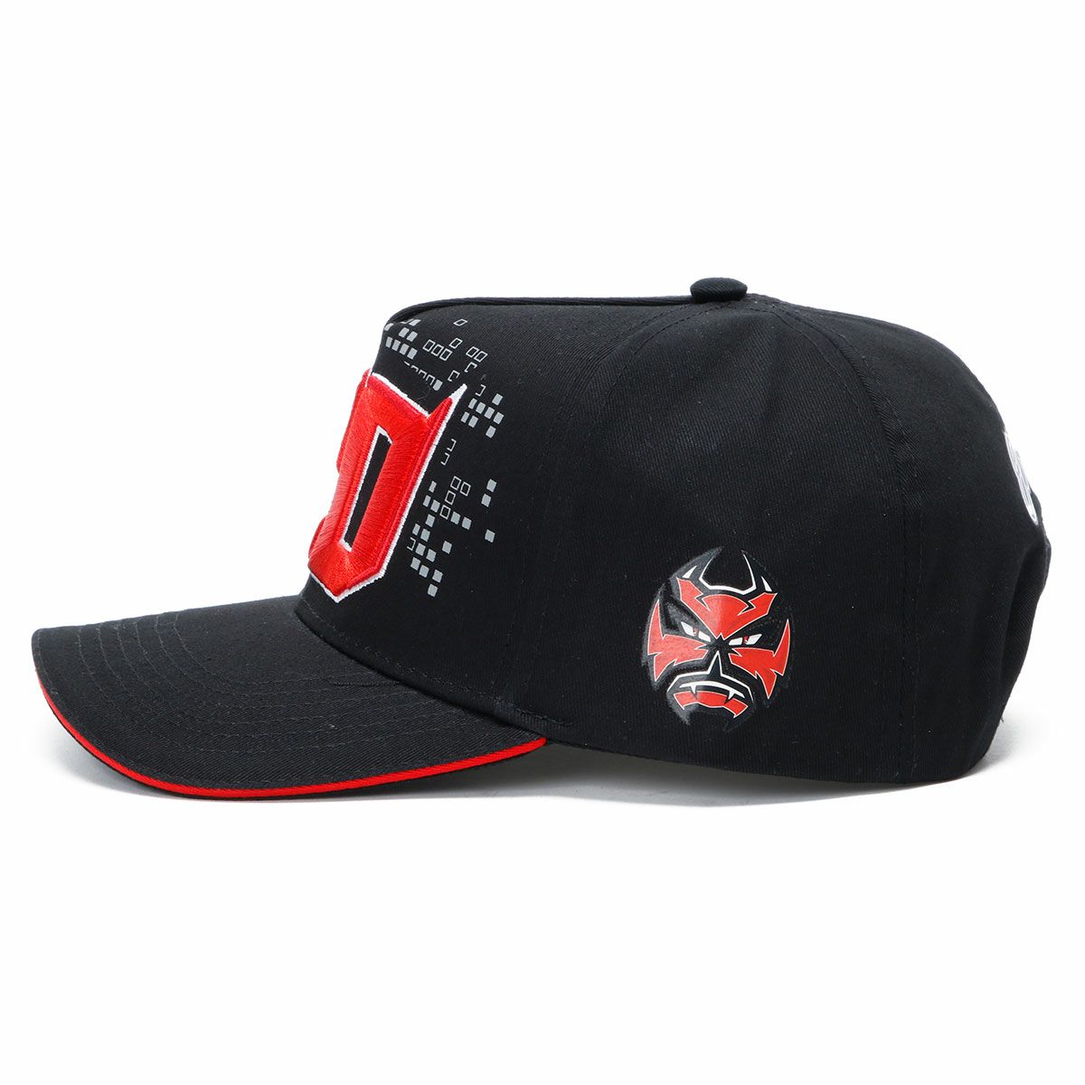 Moto GP Collection｜クアルタラロ モンスター ミッドバイザーキャップ｜帽子｜ブラック