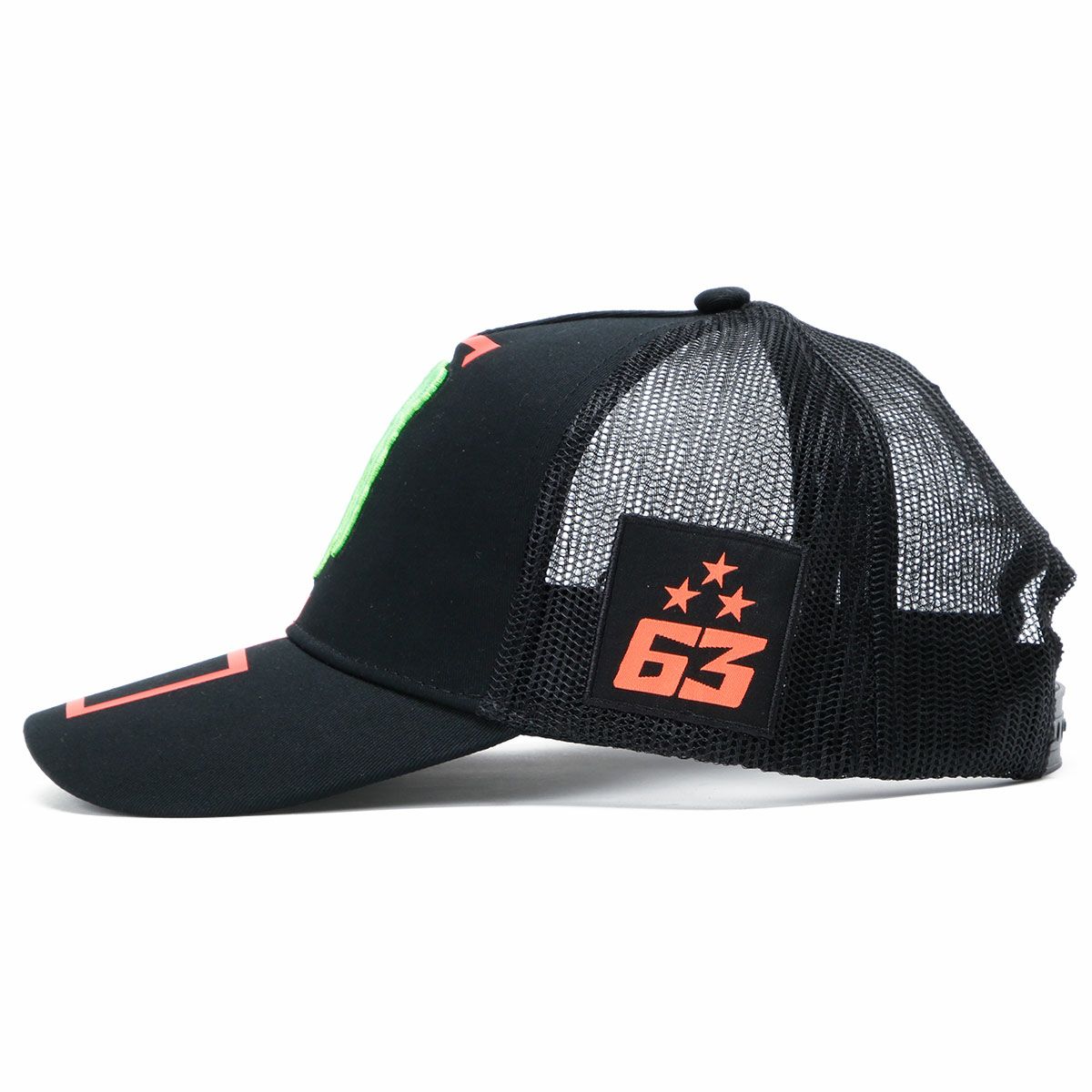 Moto GP Collection｜バニャイア モンスター ミッドバイザー トラッカー キャップ｜帽子｜ブラック