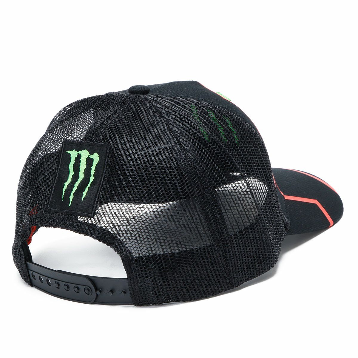 Moto GP Collection｜バニャイア モンスター ミッドバイザー トラッカー キャップ｜帽子｜ブラック