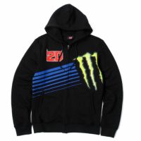 Moto GP Collection｜クアルタラロ メンズ デュアル モンスター ジップアップ フーディ｜ニット