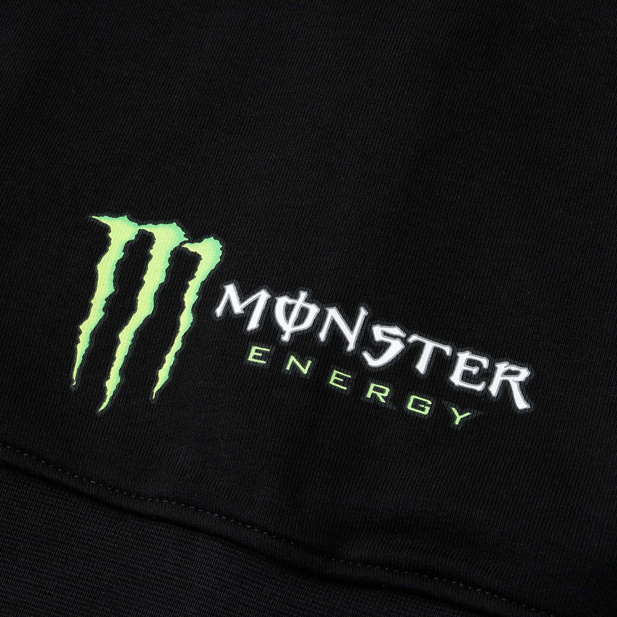 Moto GP Collection｜クアルタラロ メンズ デュアル モンスター ジップアップ フーディ｜ニット｜ブラック