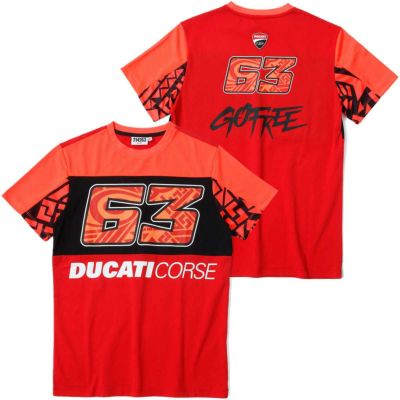 Moto GP Collection｜バニャイア デュアル ドゥカティ メンズ Tシャツ｜