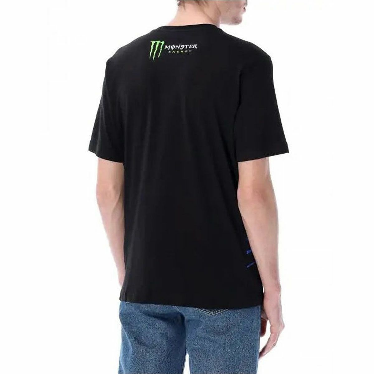 Moto GP Collection｜クアルタラロ メンズ デュアル モンスター Tシャツ｜ブラック｜モデル着用