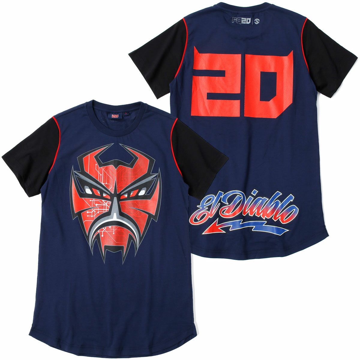 Moto GP Collection｜クアルタラロ メンズ ロング Tシャツ ビッグディアブロ｜Tシャツ