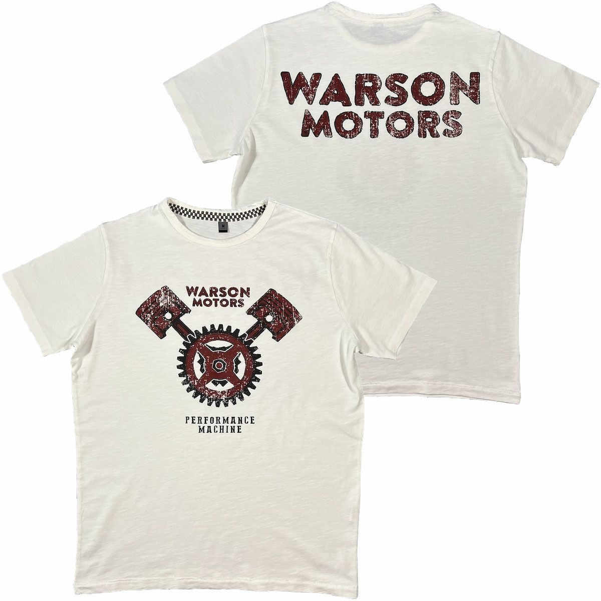 Warson Motors｜ピストン Tシャツ｜