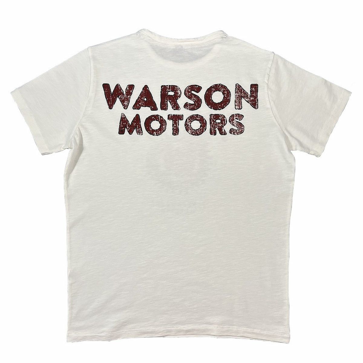 Warson Motors｜ピストン Tシャツ｜ホワイト