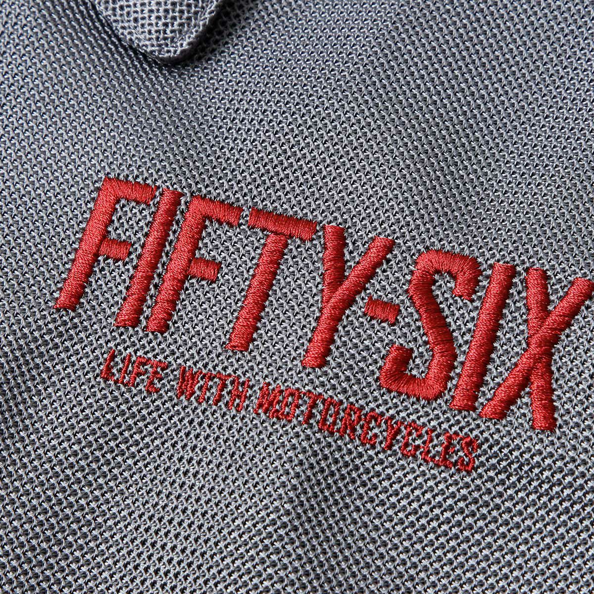 56design｜ワーカー メッシュジャケット｜ファブリック｜グレー