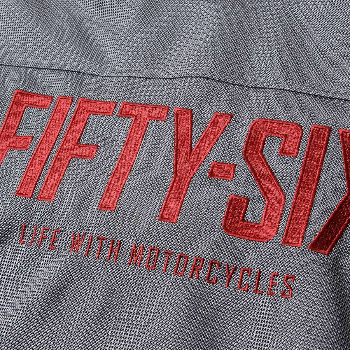 56design｜ワーカー メッシュジャケット｜ファブリック｜グレー