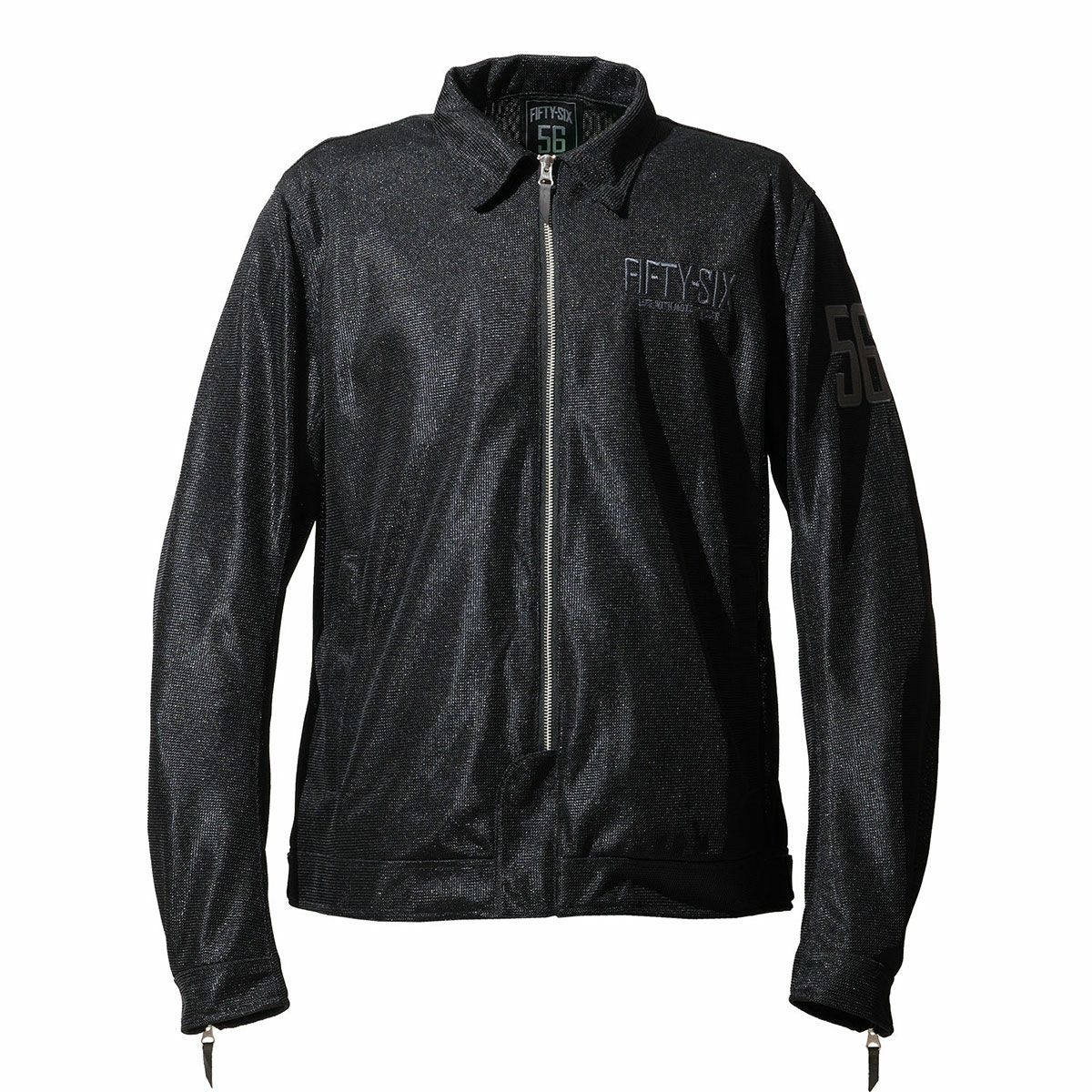 56design｜ワーカー メッシュジャケット｜ファブリック｜ブラック