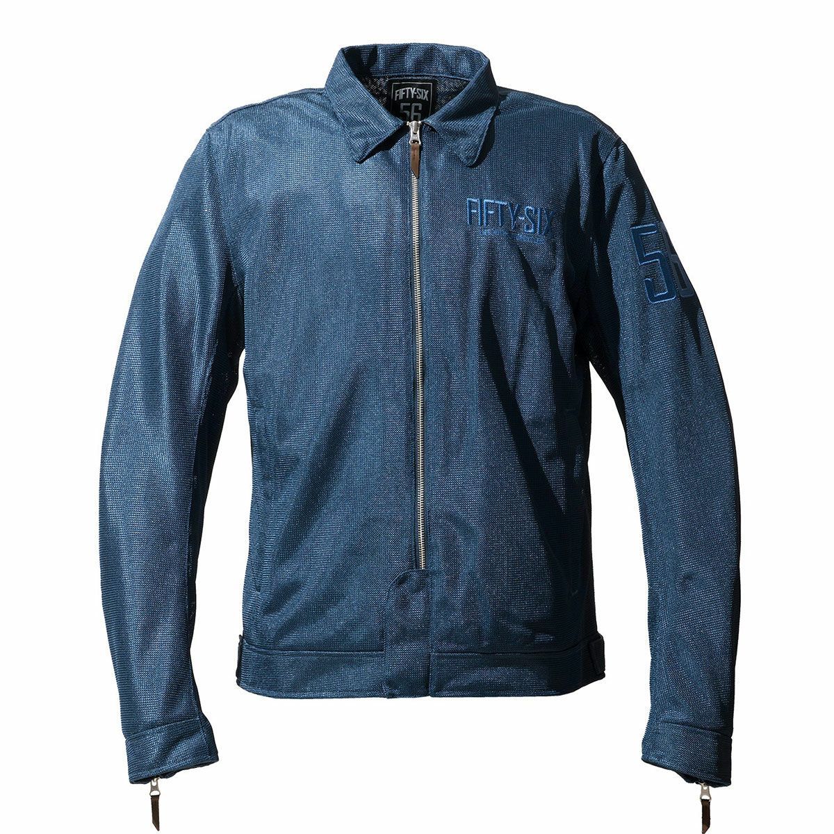 56design｜ワーカー メッシュジャケット｜ファブリック｜ネイビー