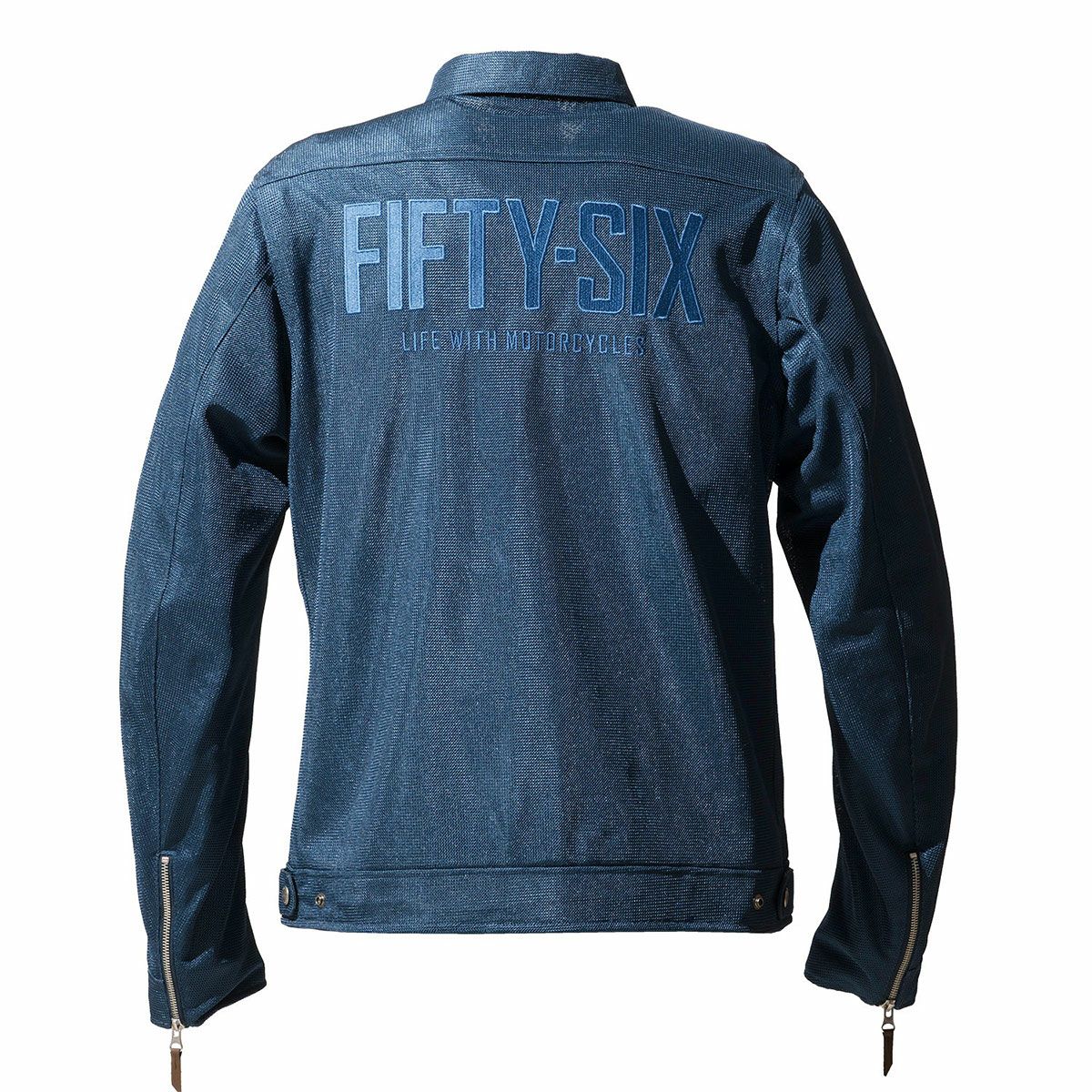 56design｜ワーカー メッシュジャケット｜ファブリック｜ネイビー