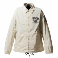 56design｜スリーレイヤードコーチジャケット｜ファブリック｜アイボリー