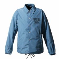 56design｜スリーレイヤードコーチジャケット｜ファブリック｜アッシュブルー
