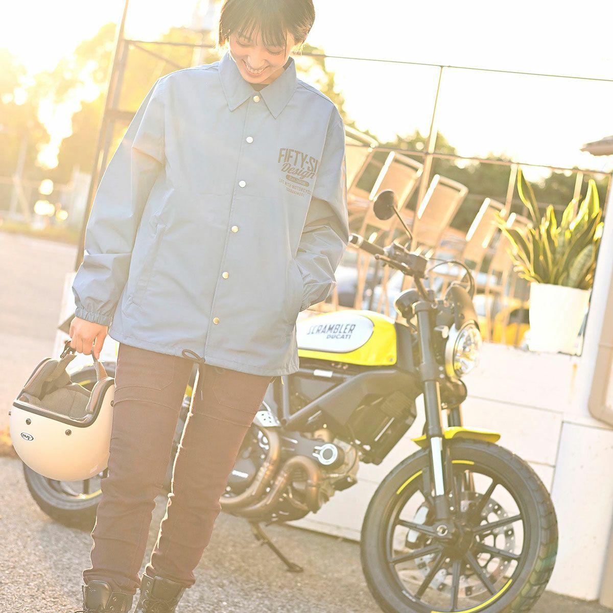 スリーレイヤードコーチジャケット | モトーリモーダ公式オンライン