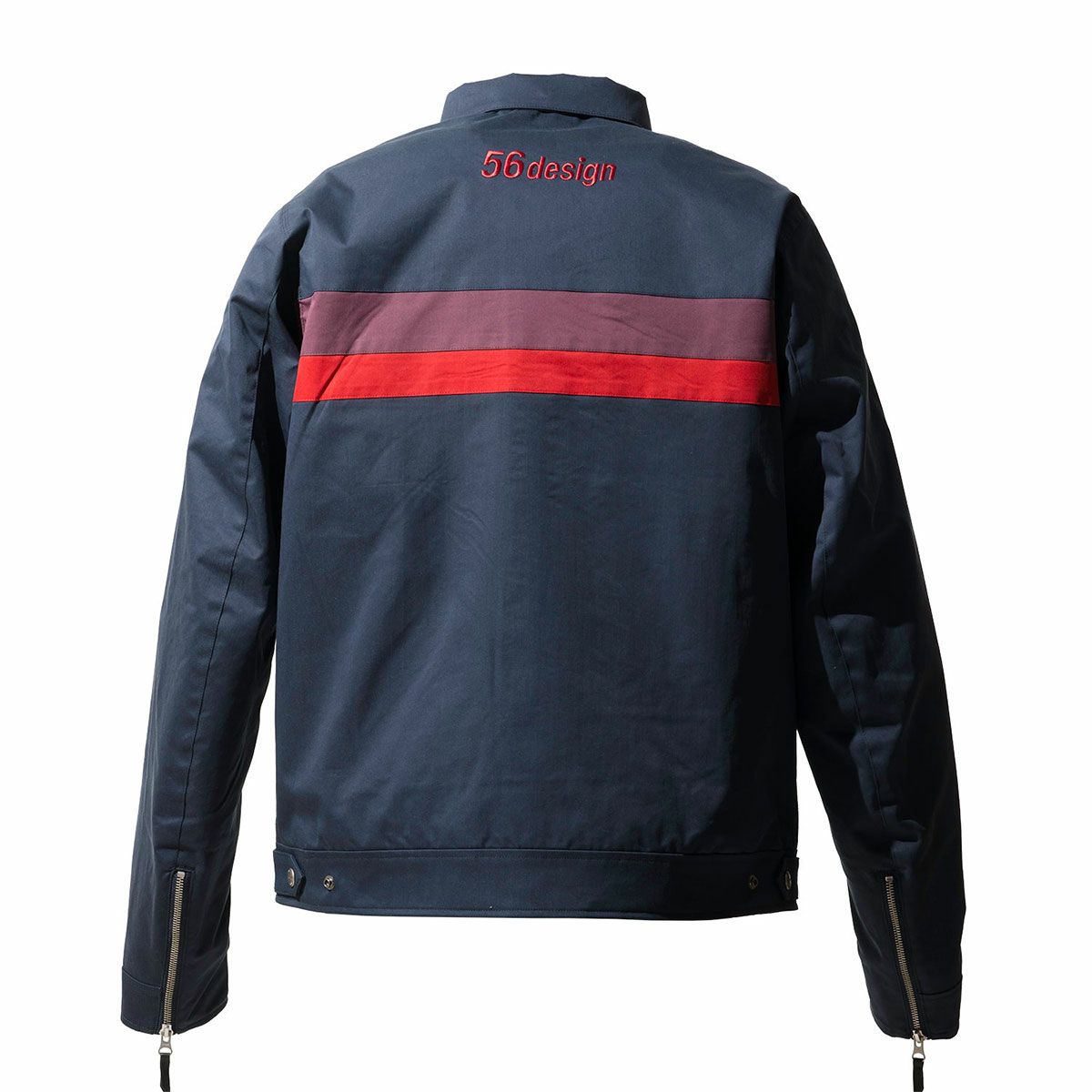 56design｜フィフティーズ ブルゾン｜ファブリック｜ネイビー