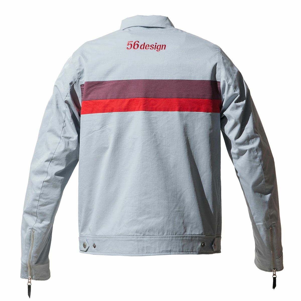 56design｜フィフティーズ ブルゾン｜ファブリック｜スカイブルー