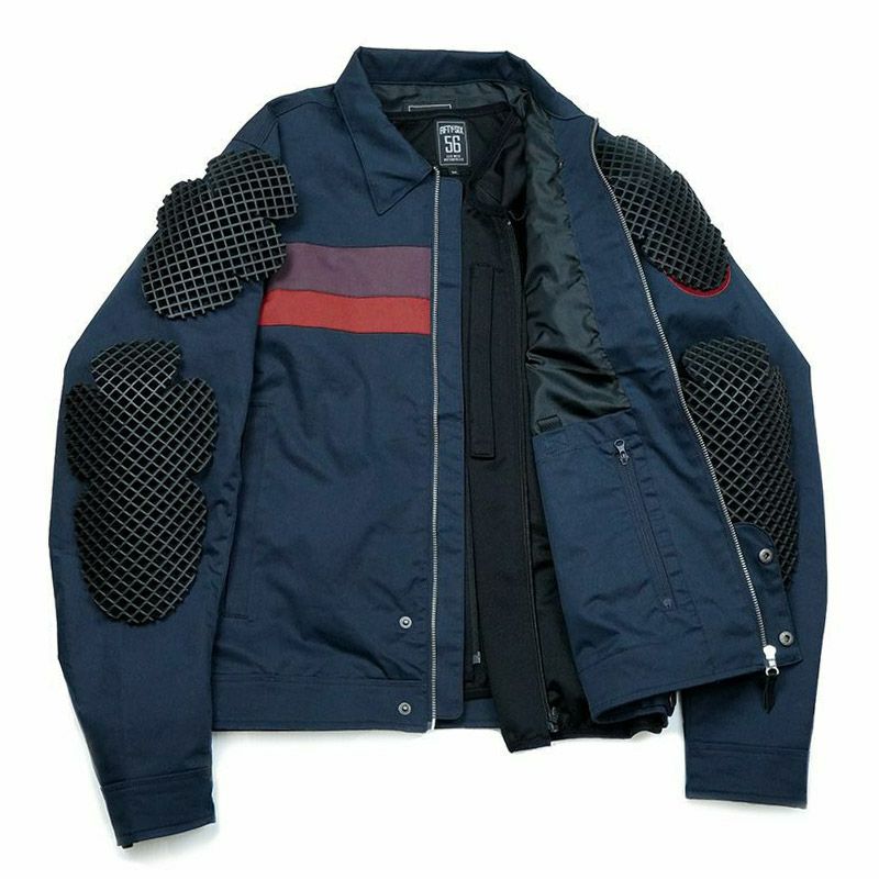 56design｜フィフティーズ ブルゾン｜ファブリック｜ネイビー