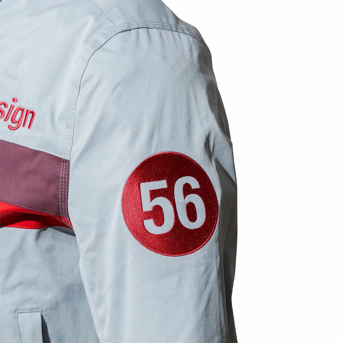 56design｜フィフティーズ ブルゾン｜ファブリック｜スカイブルー