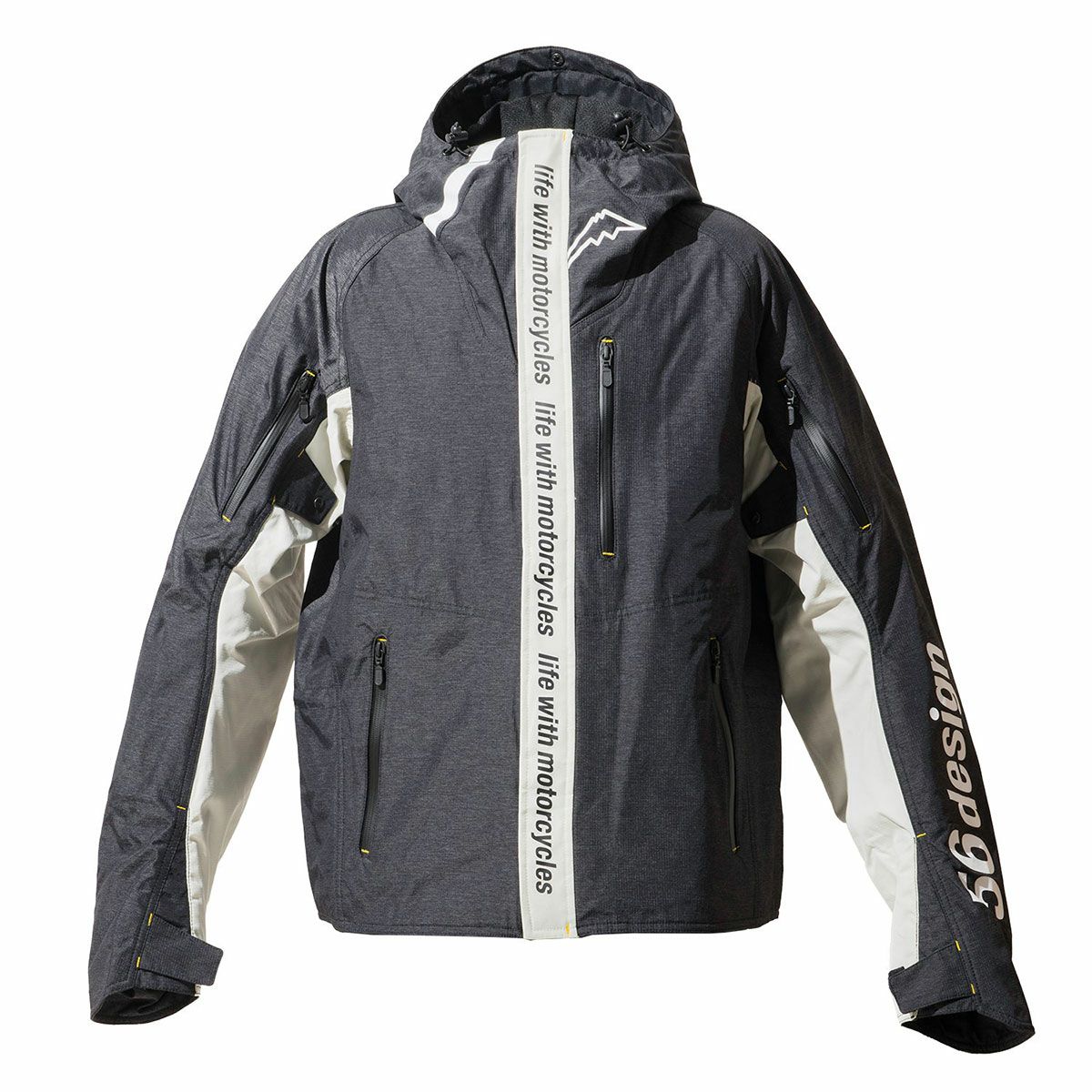 56design｜アクシス ジャケット 25｜ファブリック｜ブラック×ホワイト