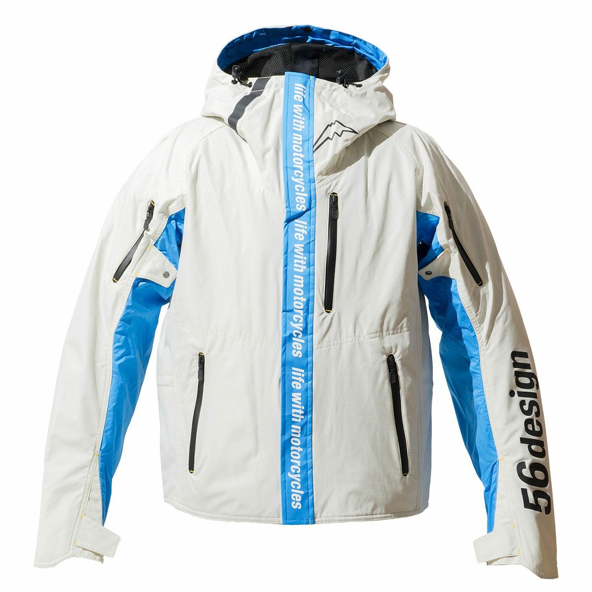 56design｜アクシス ジャケット 25｜ファブリック｜ホワイト×ブルー