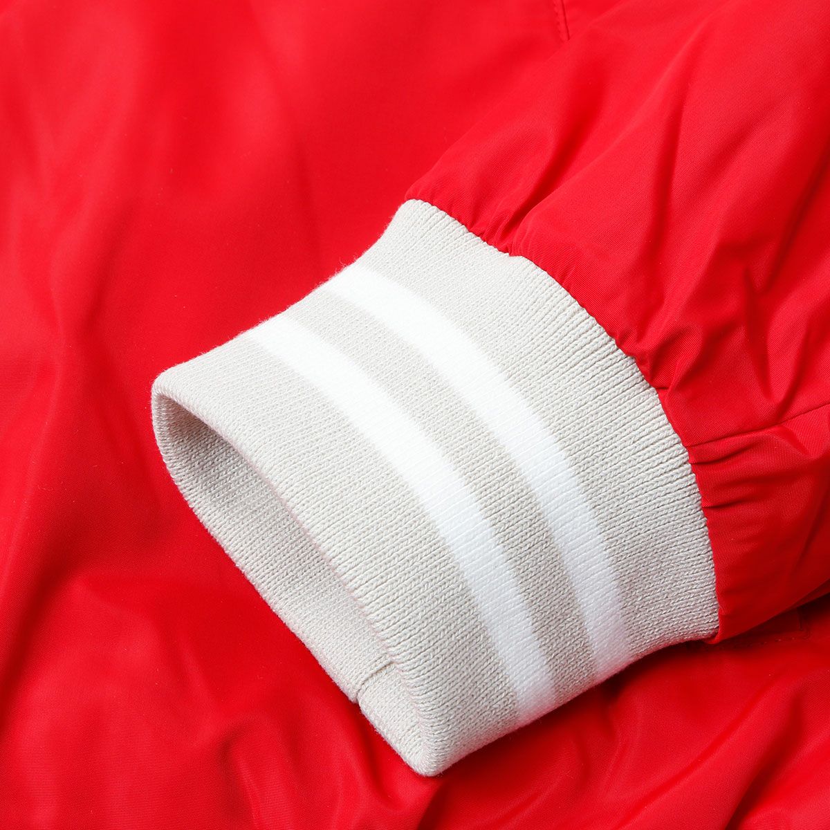 Replay｜バーシティ ボンバー ジャケット｜ファブリック｜インペリアルレッド