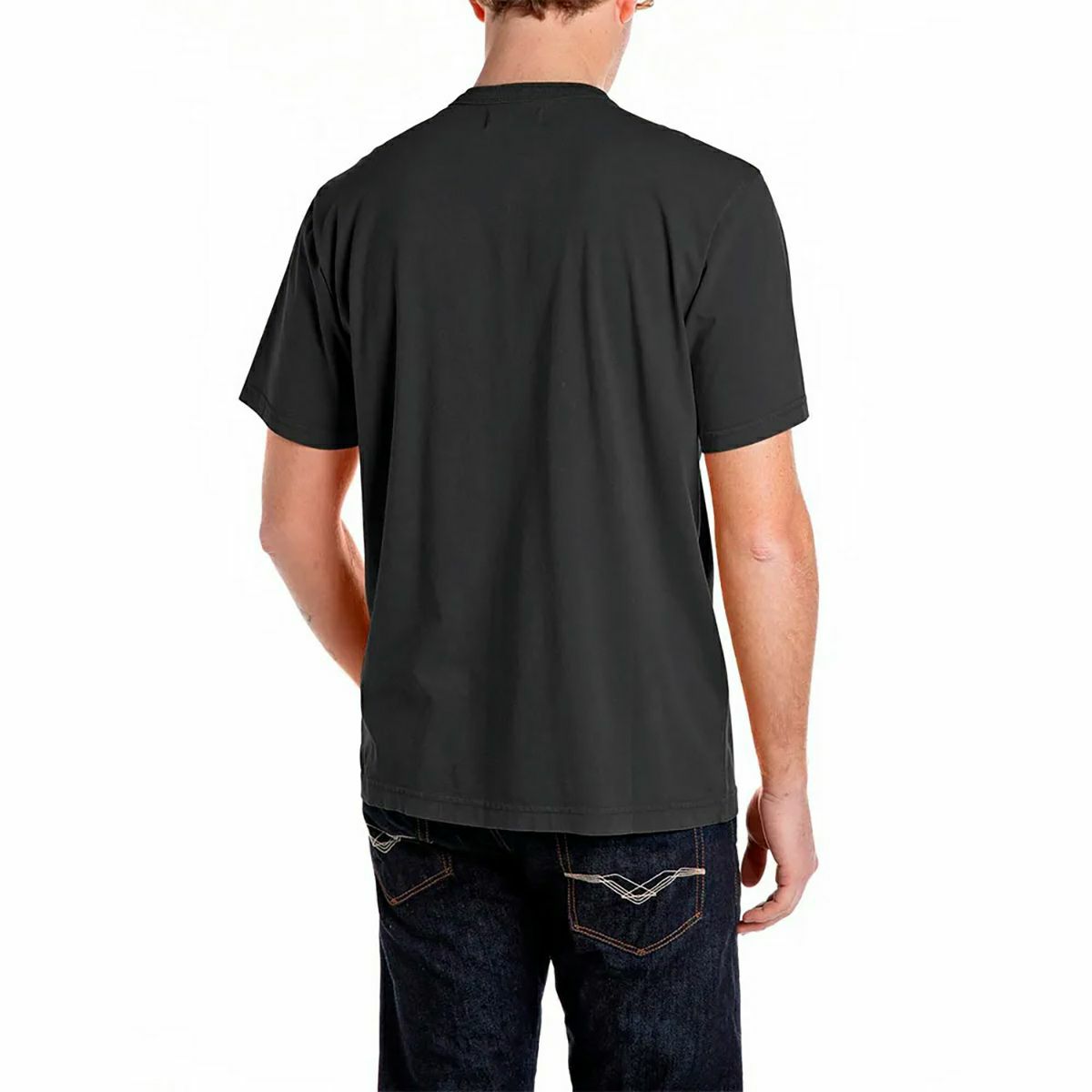 Replay｜ハイウェイ スター Tシャツ｜ブラック｜モデル着用