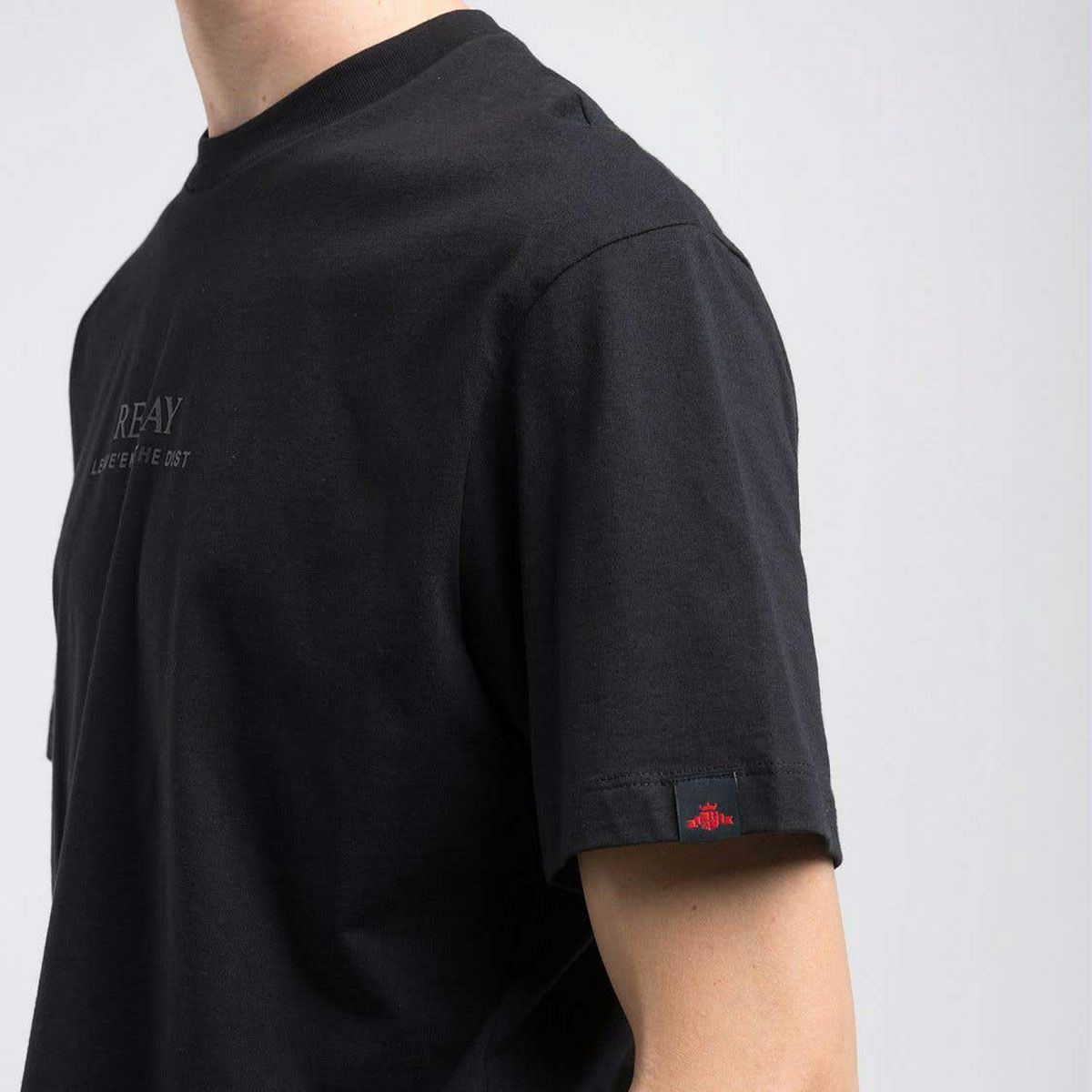 Replay｜フォトプリント Tシャツ｜ブラック｜モデル着用