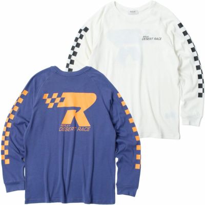 Replay｜チェッカープリント ロングスリーブ Tシャツ｜