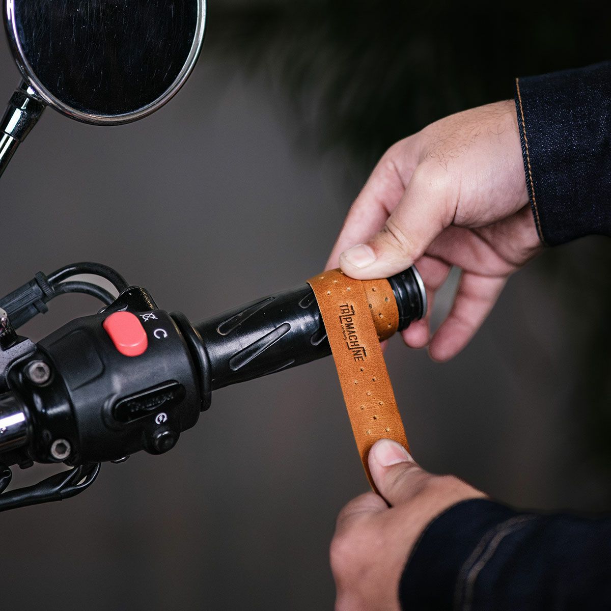 Trip Machine｜グリップ ラップ パンチング｜その他雑貨｜ヴィンテージタン｜使用イメージ