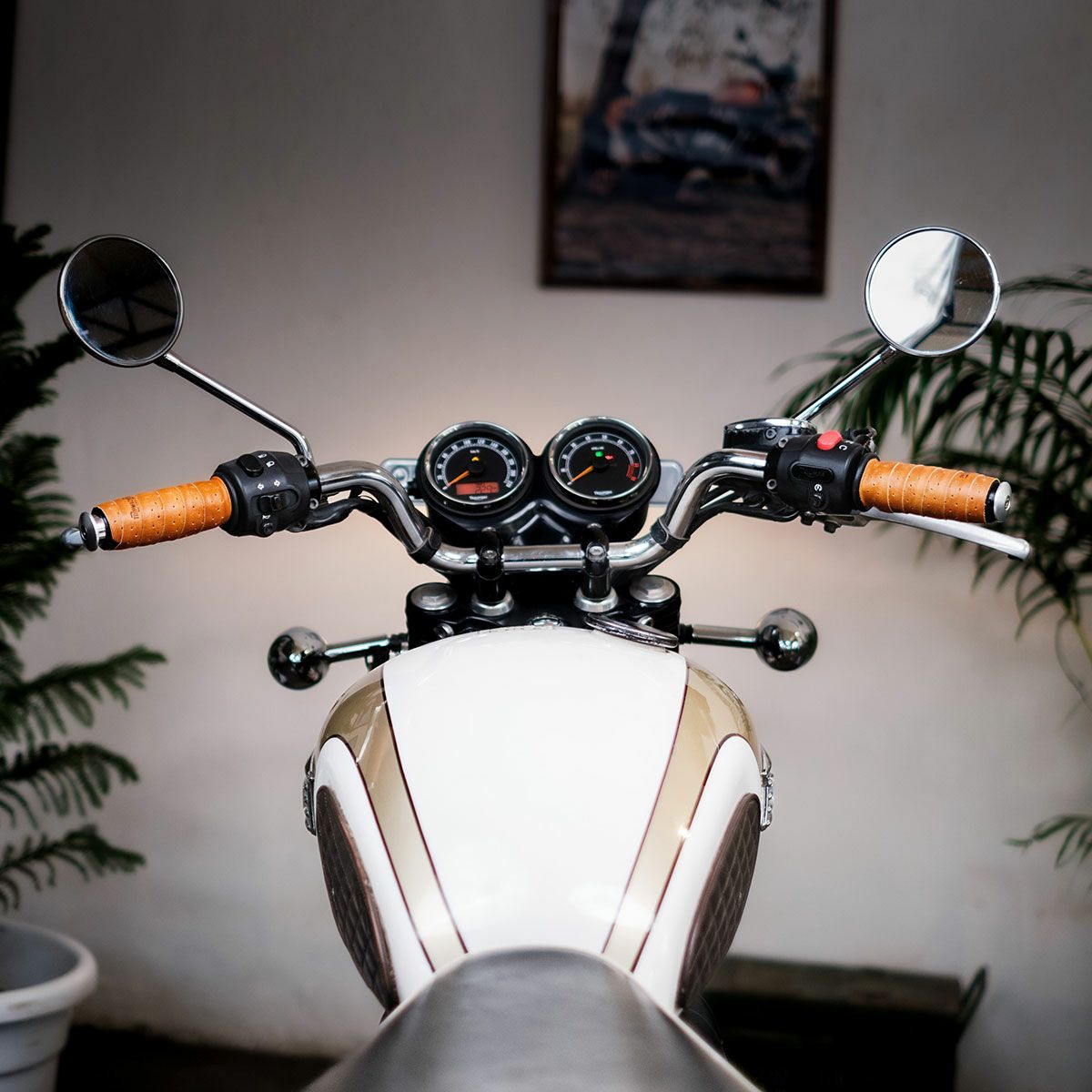 Trip Machine｜グリップ ラップ パンチング｜その他雑貨｜ヴィンテージタン｜使用イメージ