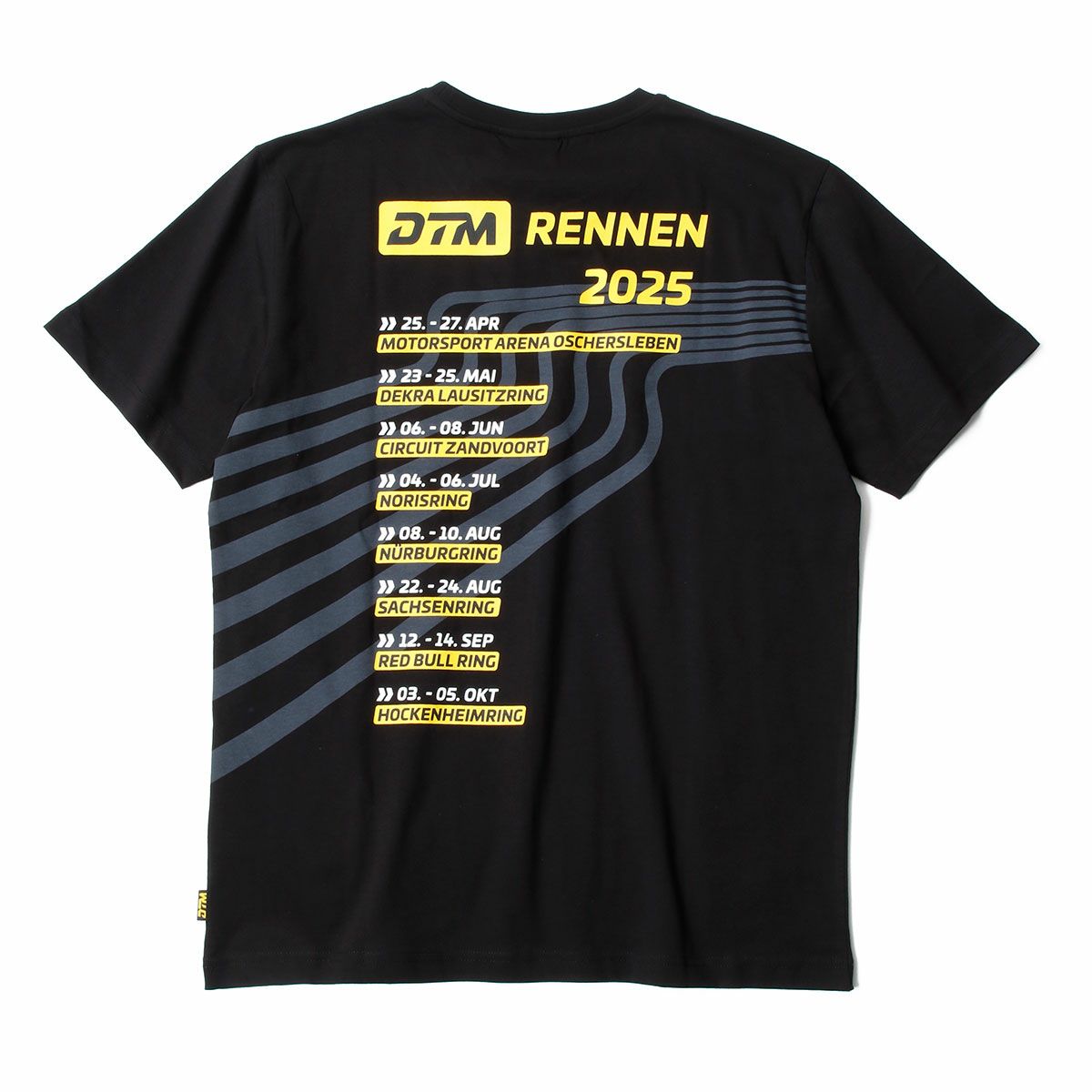 DTM｜DTM 2025 ツアー Tシャツ｜ブラック